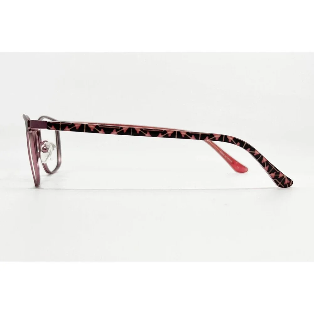 Karen Kane Eyeglasses Womens Black Pink Farro Cat Eye Frames 51-16-135